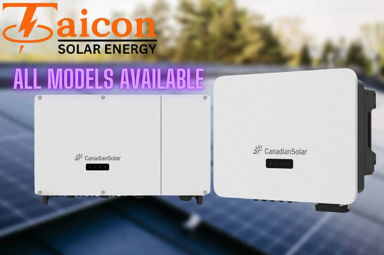 Solar Inverters | On-grid | 10kw to 250kw | canadian solis etc. 1