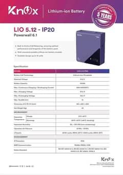 Knox Lithium ion 100A