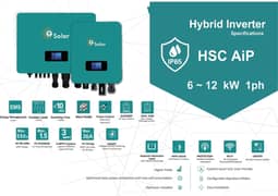 Solar Hybird Inverter 6-12 KW Tesla HSC