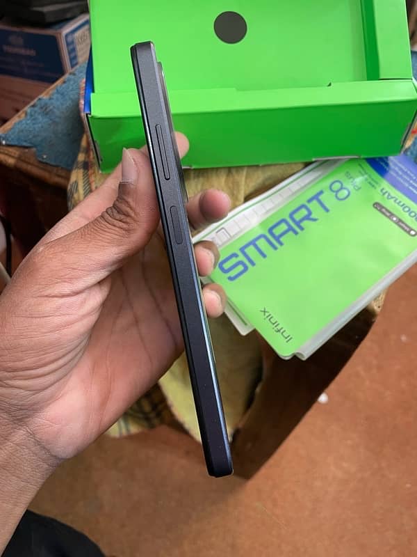 Infinix Smart 8 plus 4+4/64 for sale no. 0316-3947228 4