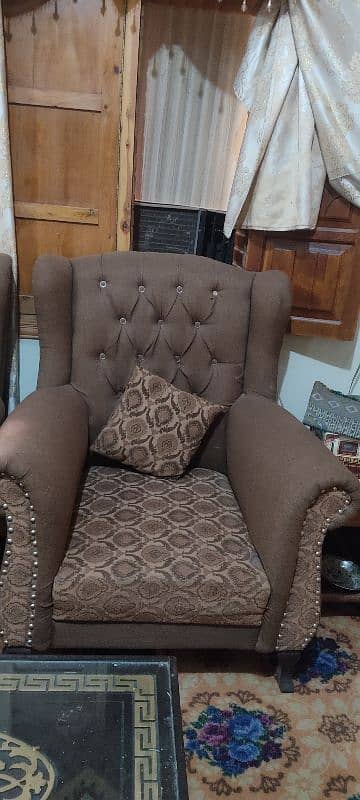 2 single seater + 1 four seater sofa set 1