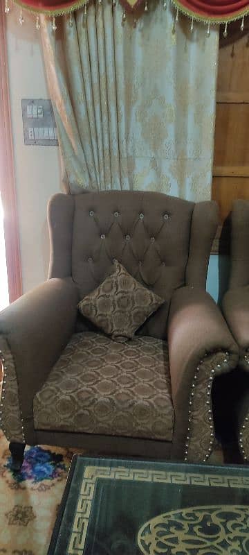 2 single seater + 1 four seater sofa set 2