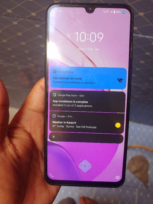 vivo v21e 10/9 condition bilkul saf condition hai 0