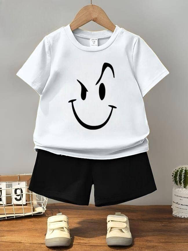 Comfortable unisex t-shirt and shorts set 1