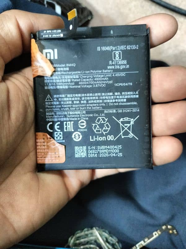 Poco F2 Battery original 0