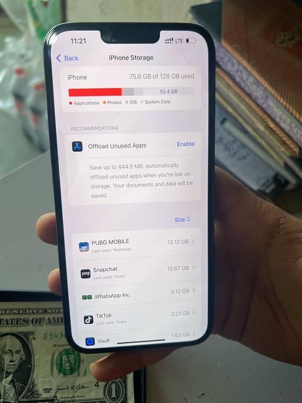 IPHONE 13 PRO MAX PTA APPROVED 128 GB 99 PERCENT BATTERY HEALTH 3