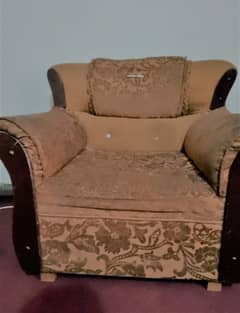 Sofa Set of One 3 Seater and Two 1 Seater