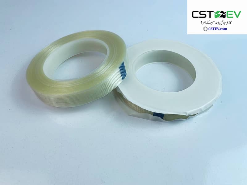 Fiber Tape Striped Fiber for Lithium battery assembly 2 cm * 50 meter 2