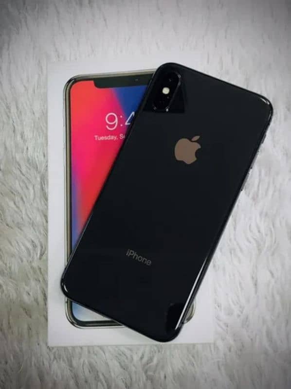 iPhone X 256 GB Official PTA approved 10/10 with original box 1