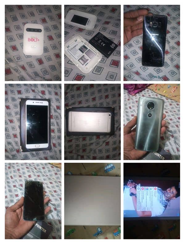 5 SET HAIN ,S8,E5PLUS,VIVOX7 PLUS,MEDIATECK  TAB,ZONG DEVICE, 0