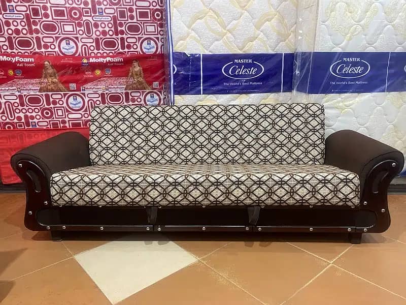 Sofa cum bed/Double cumbed/Sofa/LShape/Combed/Dewan/Double bed/Bed set 9