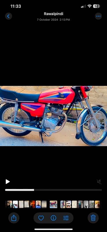 Honda 125 03125651616 3