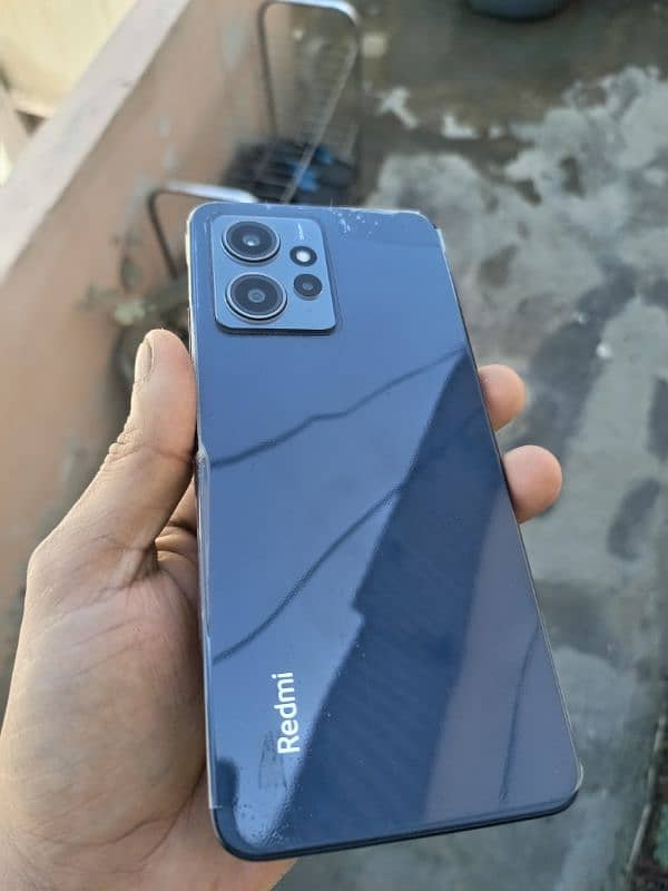 Redmi note 12 8/128 PTA Approved Black Color 1