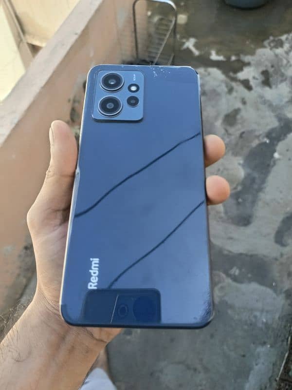 Redmi note 12 8/128 PTA Approved Black Color 4