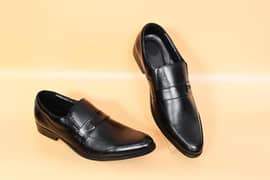 Men's leather formal dress shoes