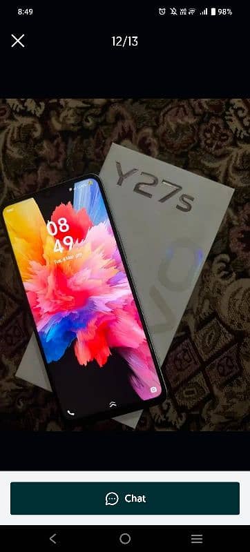 i want to sell my Vivo Y27 s (recently warranty khatm hui) 8/128 2