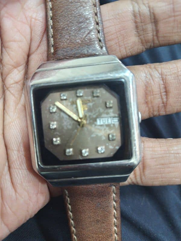 Vintage Seiko 5 automatic Japan watch 5349 3