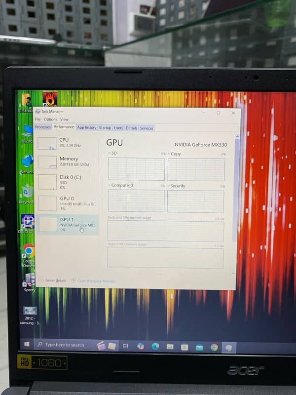 Core i7-10th Gen With Graphic Card 8