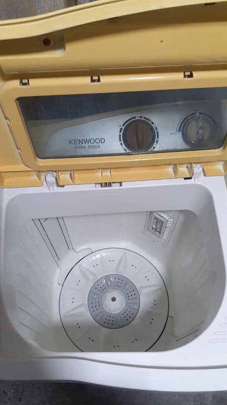 Kenwood washing machine and dryer KWM 950SA 7