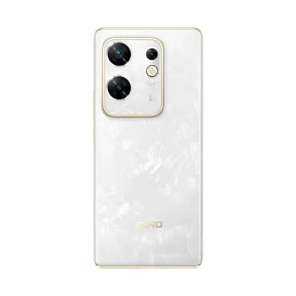 infinix zero 30 pearl white 2