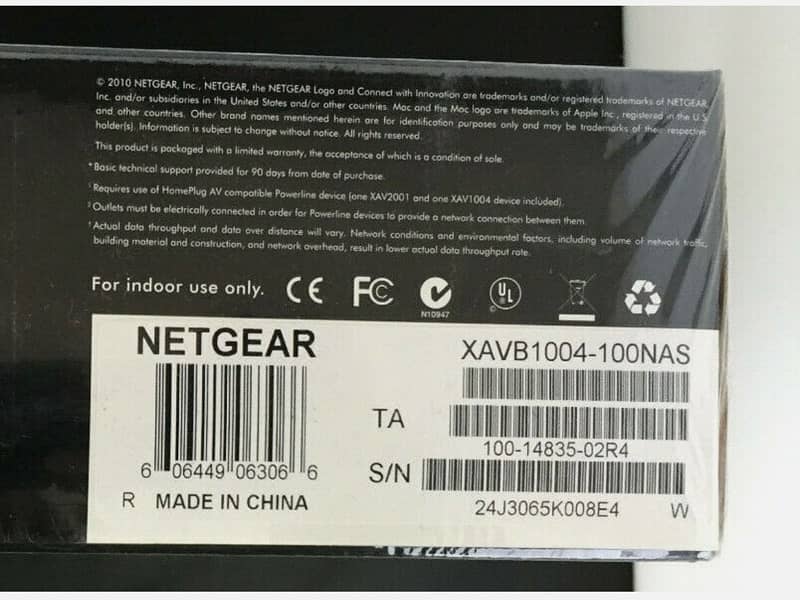 Netgear Powerline AV Home Theater Internet Connection Kit 4