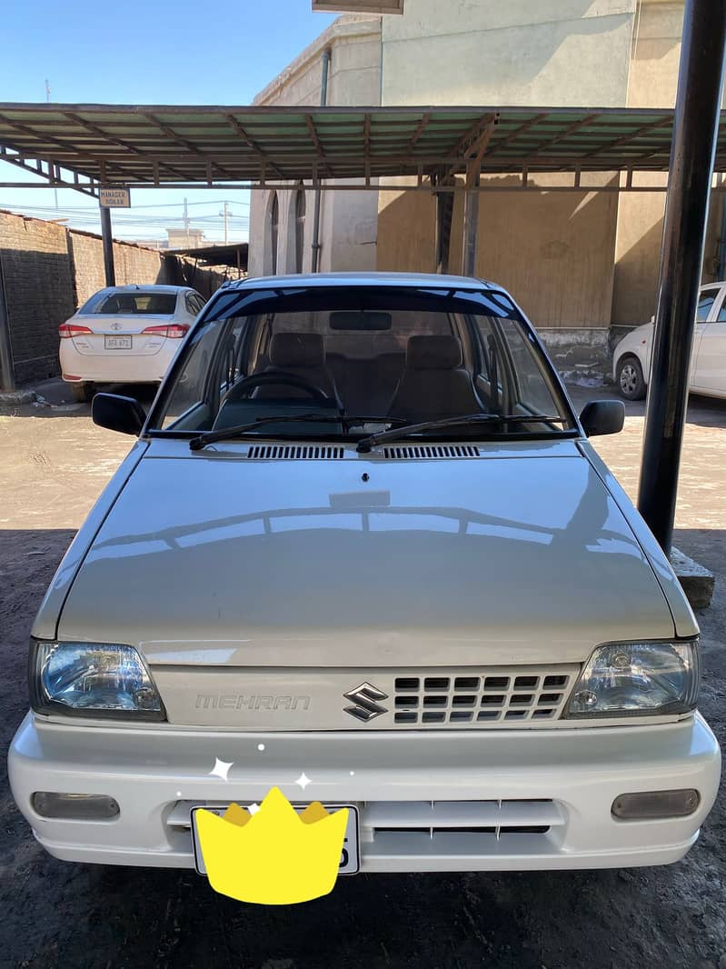 Suzuki Mehran VXR 2019 white colour 2