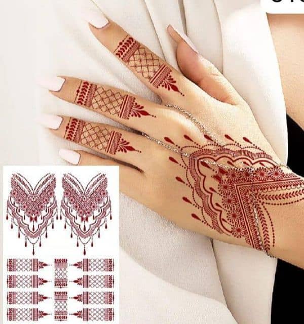 Mehndi Cone l Stickers l Fashion l Free Delivery l 0323-4536375 5