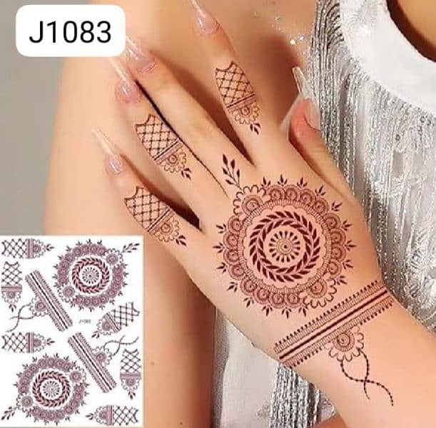 Mehndi Cone l Stickers l Fashion l Free Delivery l 0323-4536375 6