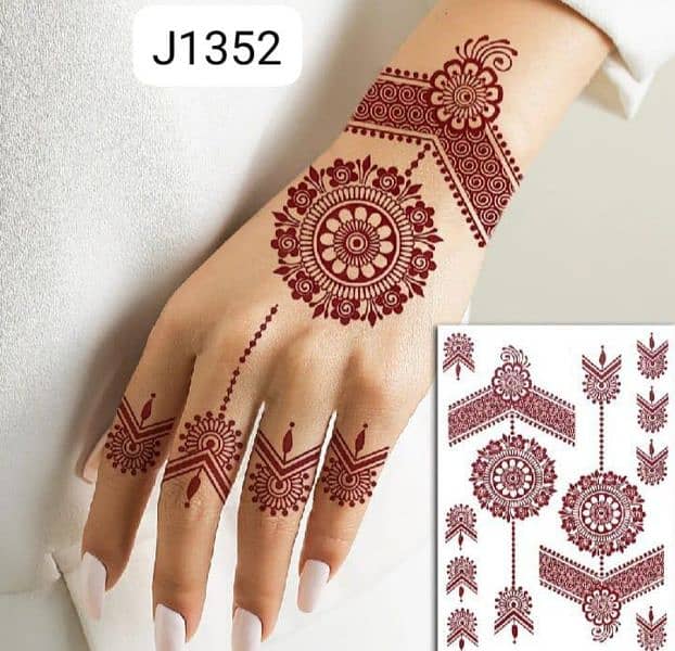 Mehndi Cone l Stickers l Fashion l Free Delivery l 0323-4536375 9