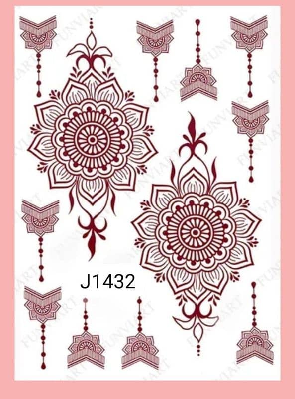 Mehndi Cone l Stickers l Fashion l Free Delivery l 0323-4536375 11