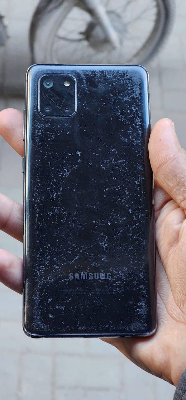 Samsung not 10 lite PTA approved panel kharab hy 0