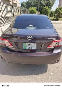 Toyota Corolla Altis 2012