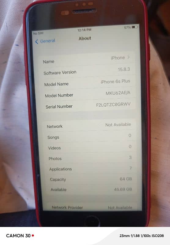 IPhone 6S+  64Gb Non PTA 1