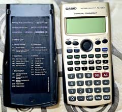 Casio Calculator FC-100V, Casio original financial calculator