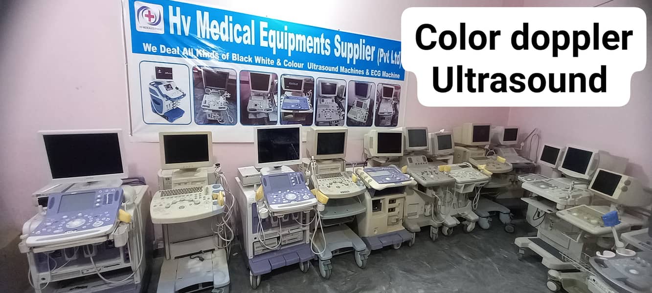 Used & New Chinese ultrasound machine (with or without battery backup 7