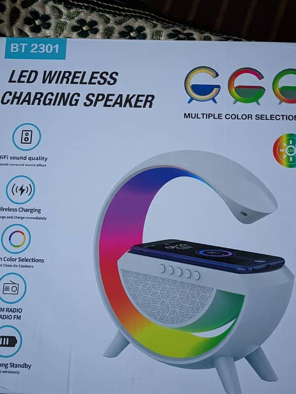 LED WIRELESS CHARGING SPEAKER 5