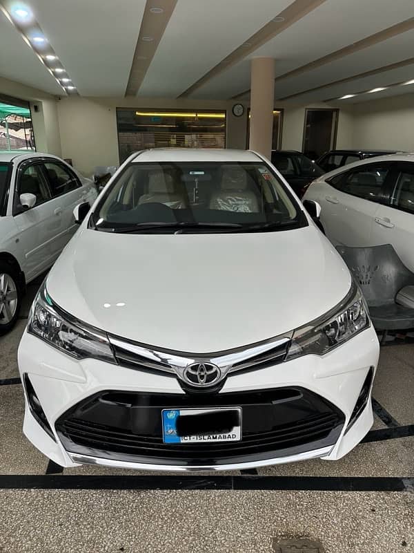 Toyota Corolla Altis 2022 islamabad registered 2