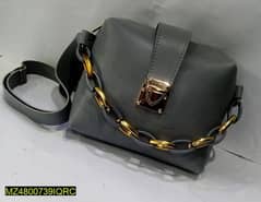 •  Material: PU Leather •  Casual Purse