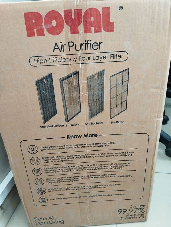 Royal Air Purifier For Sale 2