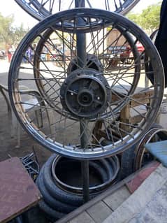 second hand Complete wheel CD 70CC