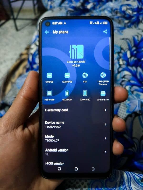 Tecno pova (1)6/128 first hand use All ok set 2