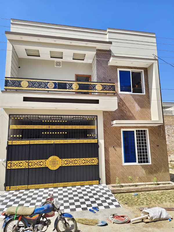 Al Raheem town Rafi qamar road New brand Spanish 5 Marly proper double story house for sale 2