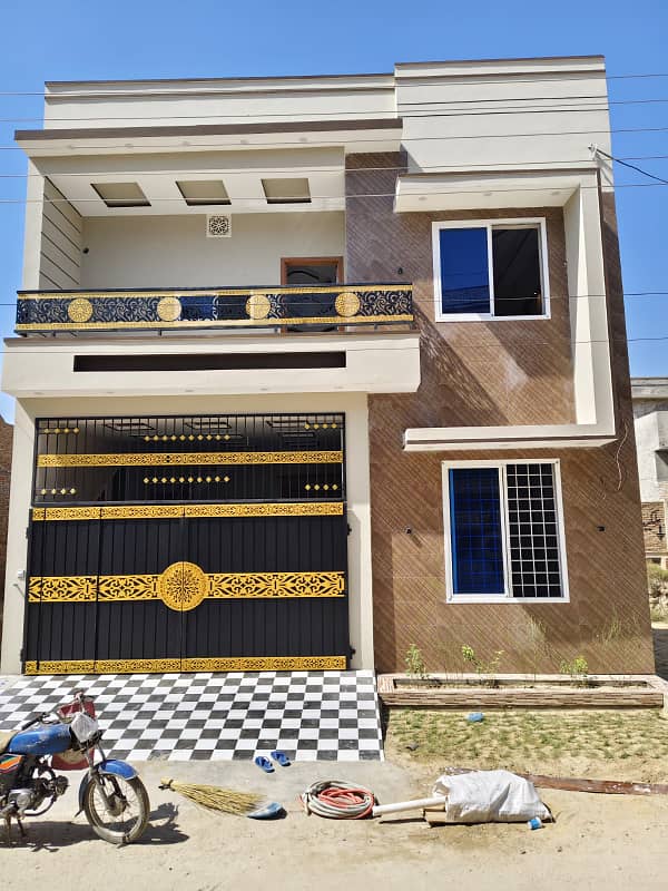 Al Raheem town Rafi qamar road New brand Spanish 5 Marly proper double story house for sale 3