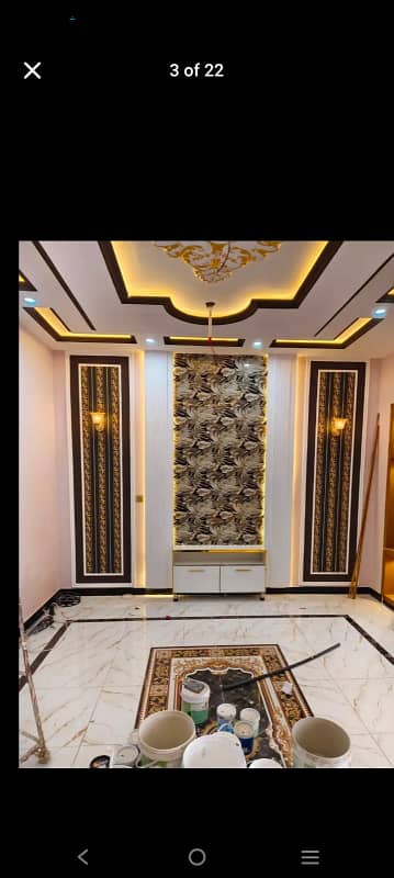 Al Raheem town Rafi qamar road New brand Spanish 5 Marly proper double story house for sale 14