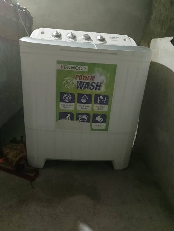 Kenwood bubble washing machine & dryer 0