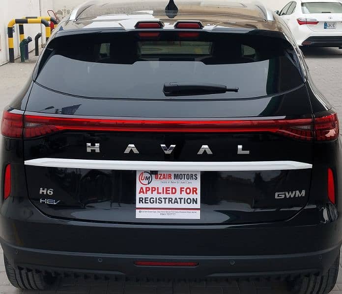 HAVAL H6 TURBO 1.5 AT (HEV) (BLACK WITH BURGANDY) (2025) (ZERO) 3