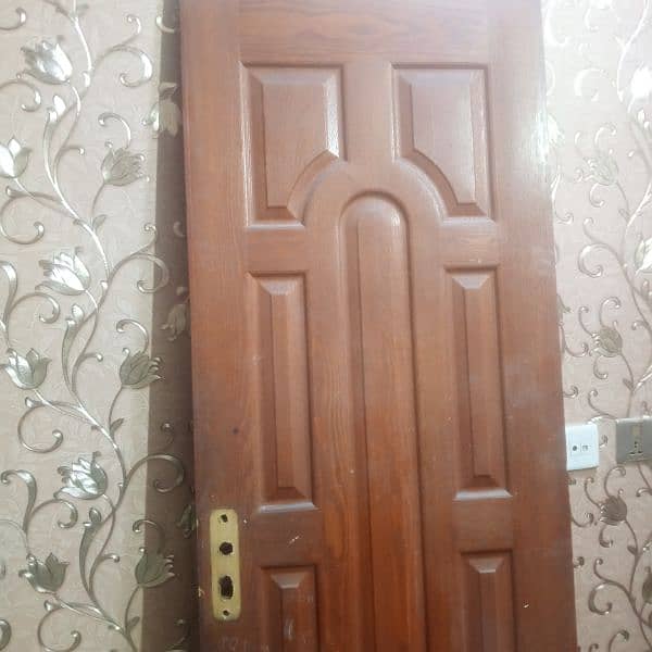 wooden door for sale new condition 1