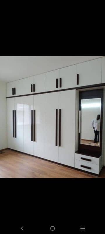 Almari Wardrobes Wall to Wall Cabinets Customize Size Available 0