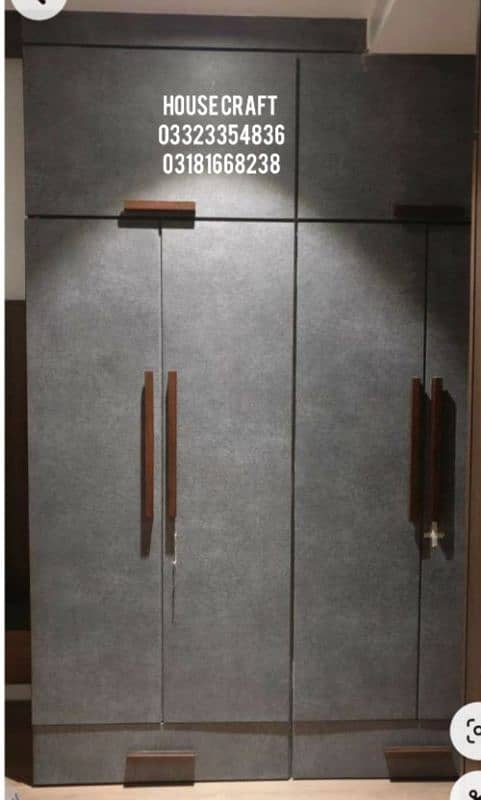 Almari Wardrobes Wall to Wall Cabinets Customize Size Available 2