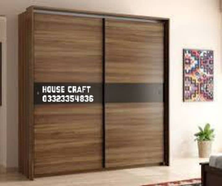 Almari Wardrobes Wall to Wall Cabinets Customize Size Available 8